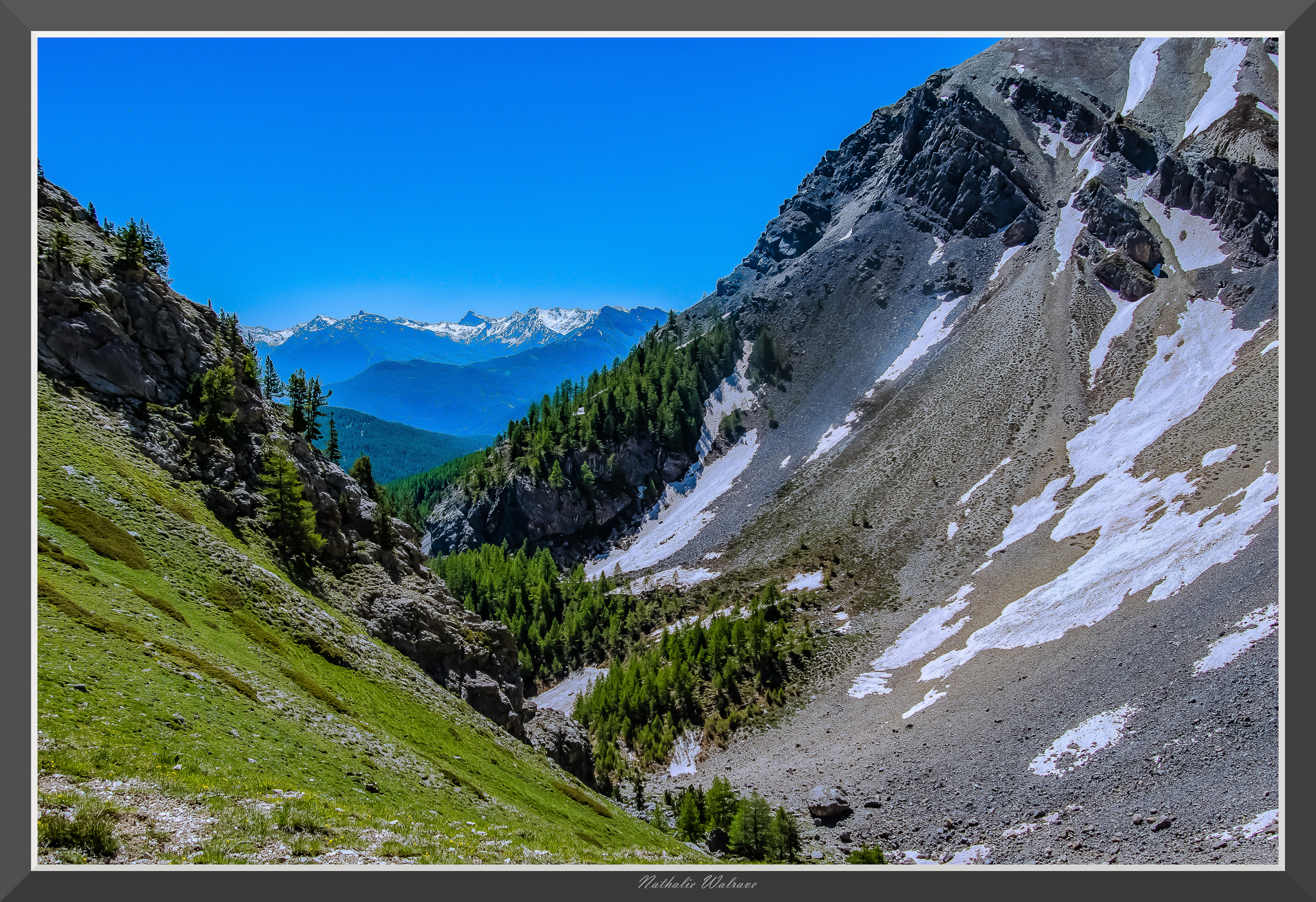 paysage de montagne du Queyras